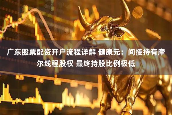 广东股票配资开户流程详解 健康元：间接持有摩尔线程股权 最终持股比例极低