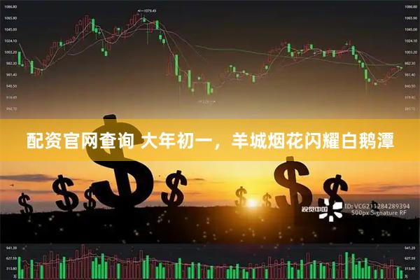 配资官网查询 大年初一，羊城烟花闪耀白鹅潭